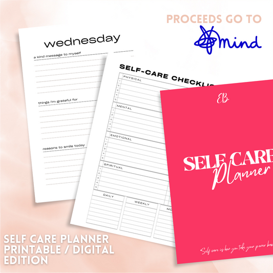 The Self Care Planner - Digital / Printable Edition
